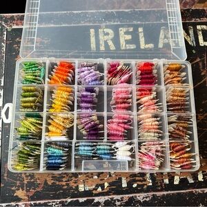 Organized Embroidery Floss Assortment - Multicolor
